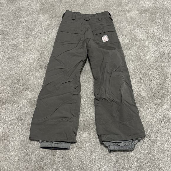 Burton Pants Kid Boys Large Gray Youth Snowboard Ski Snow - Picture 3 of 6
